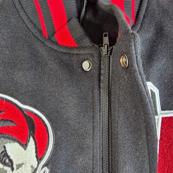 Pro Standard Winston-Salem State NBA HBCU Classic 2024 Varsity Jacket Mens L NEW - Picture 8 of 16